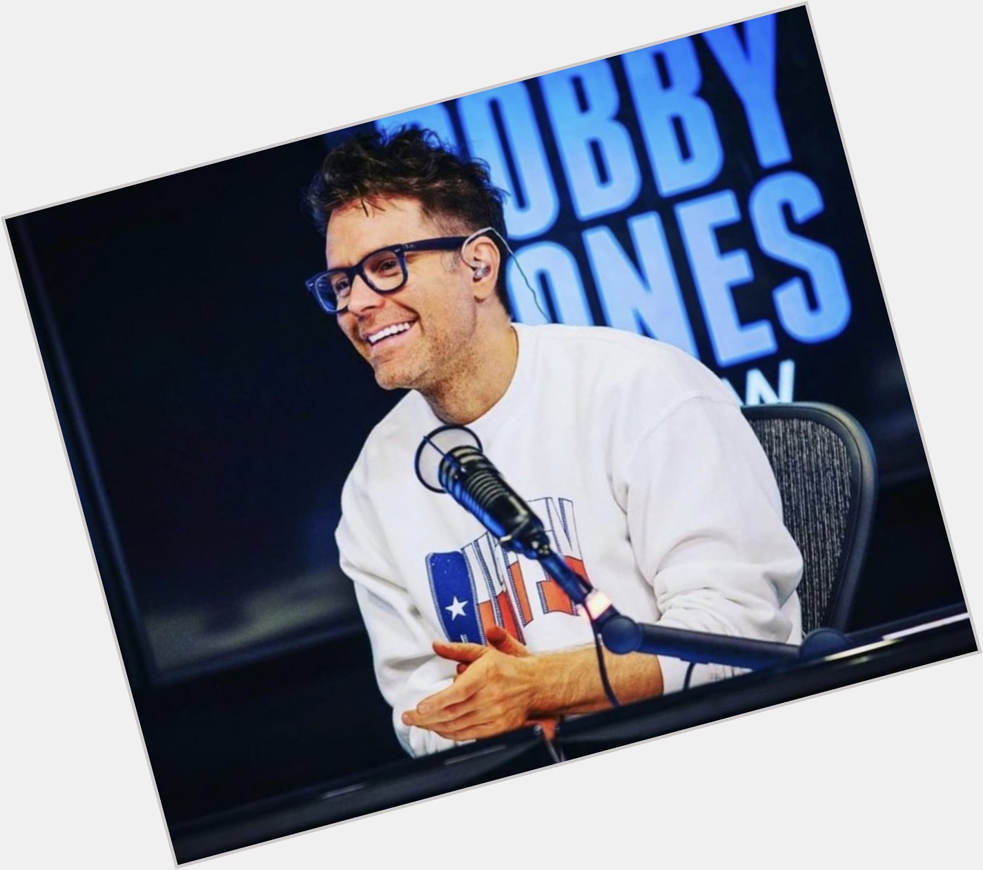  Happy Birthday Bobby Bones Thanks putting smiles on our faces each weekday morning!  Today is his big 40!! 