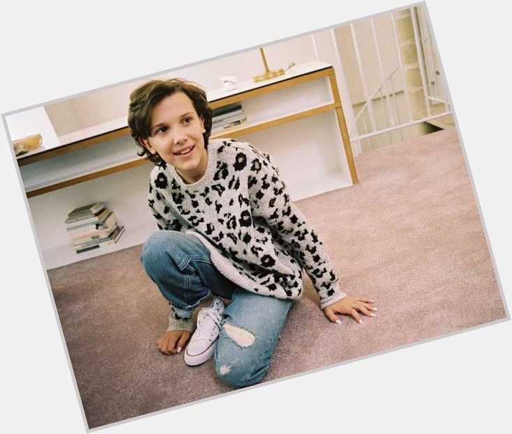 Happy 13th birthday to my beautiful daughter millie bobby brown, a princess, an icon, a smol 