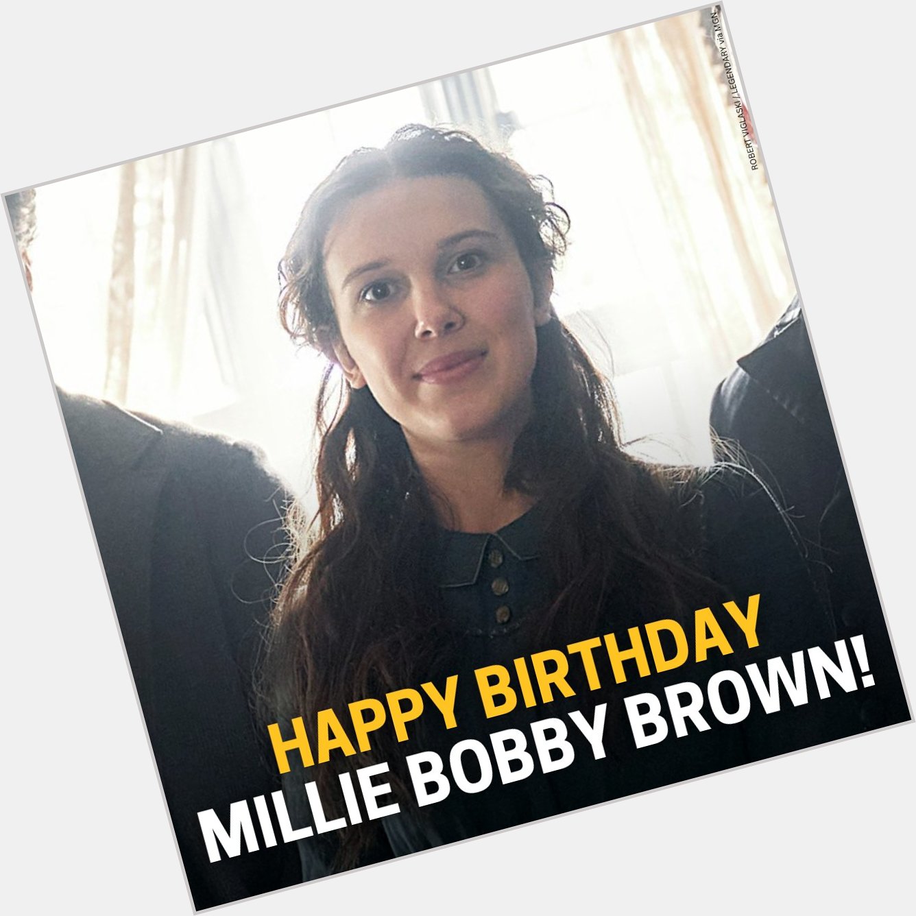 Happy Birthday to the Stranger Things star Millie Bobby Brown! 
