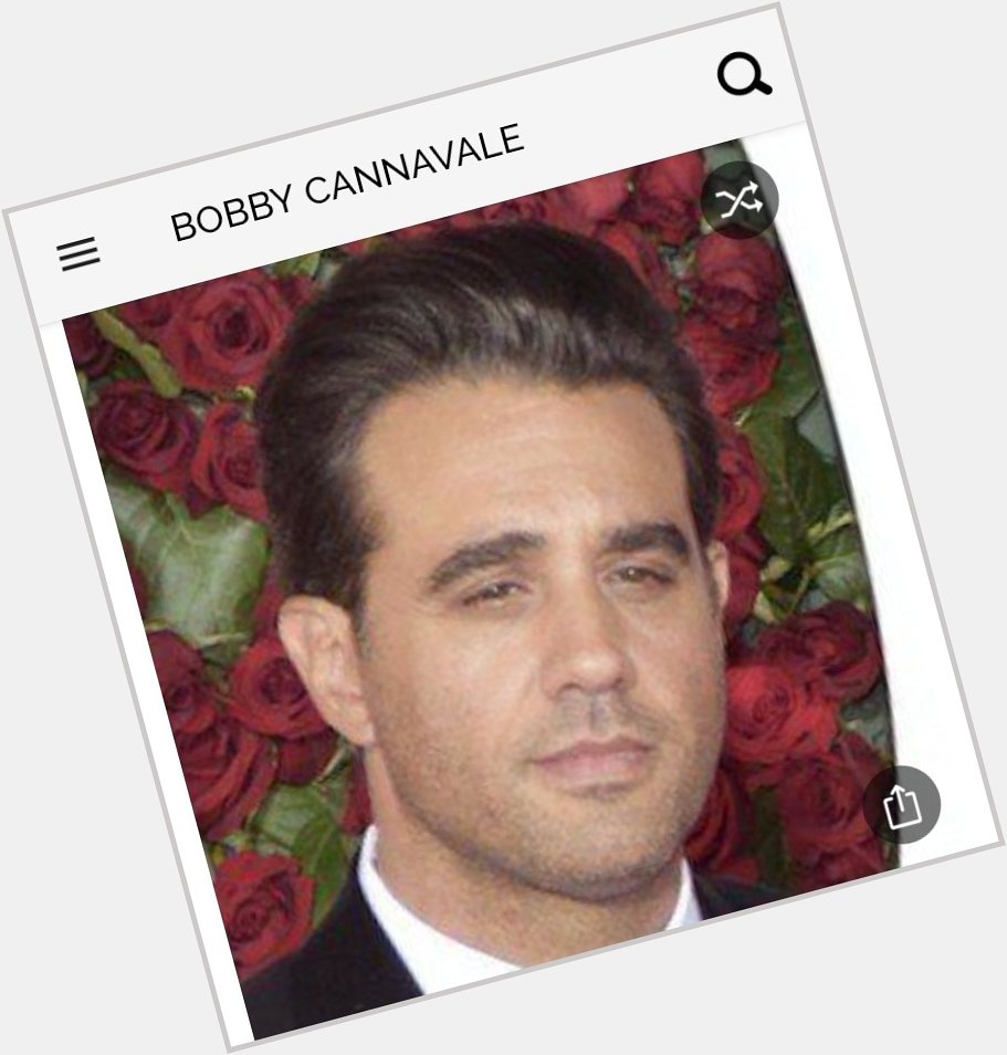 Happy birthday to this great actor.  Happy birthday to Bobby Cannavale 