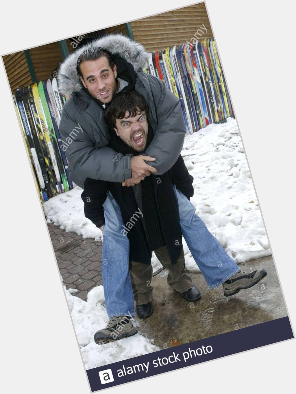 Happy 53rd birthday to Bobby Cannavale!  Here are some funny photos of him horsing around with Peter Dinklage! 