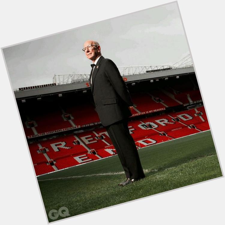 Happy 77th birthday to the living legend, the great Sir Bobby Charlton.  