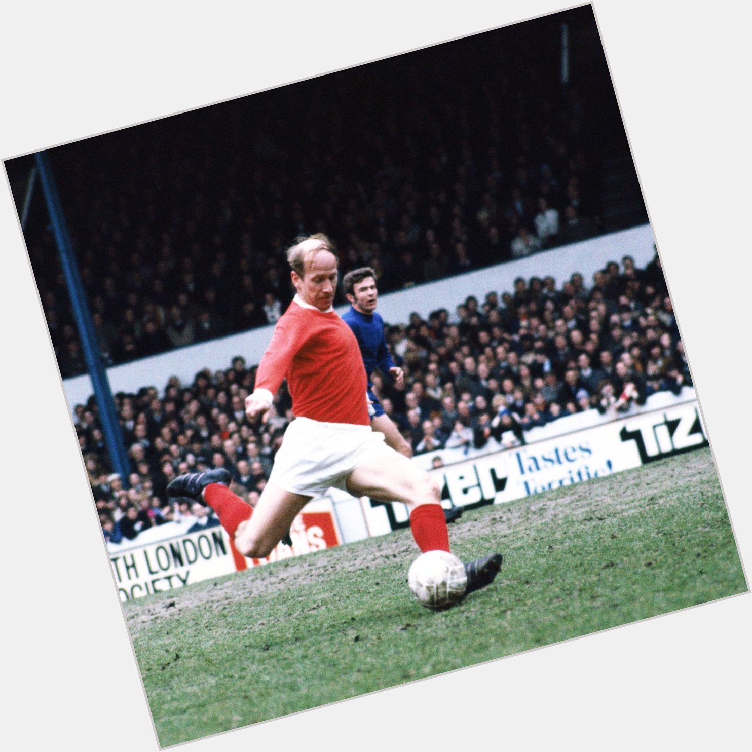 A true gentlemen on and off the field armed with a thunderbolt of a shot.

Happy Birthday Sir Bobby Charlton 