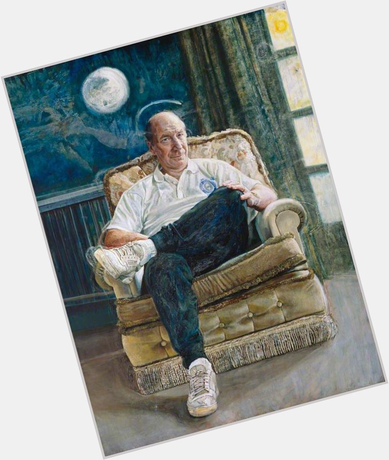 Happy 80th Birthday Bobby Charlton - here is the definitive portrait by the genius that is 