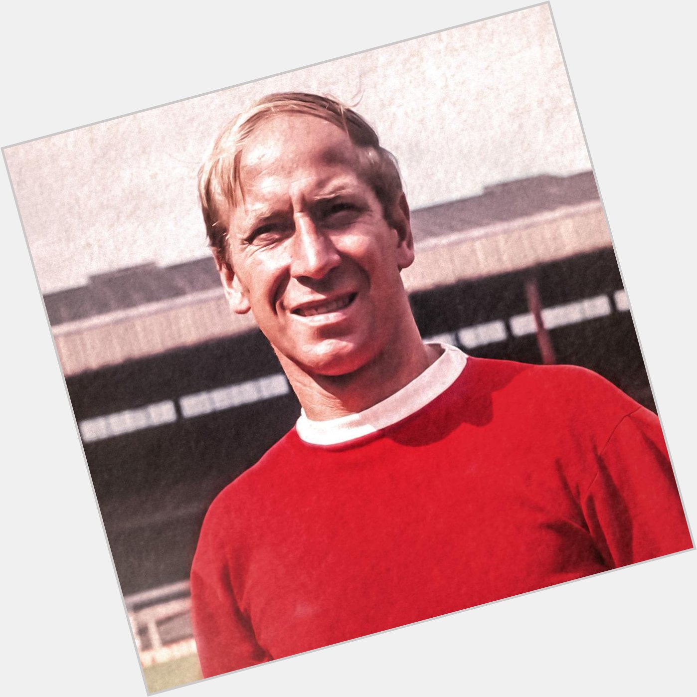 Happy birthday Sir Bobby Charlton   Absolute legend of the game 