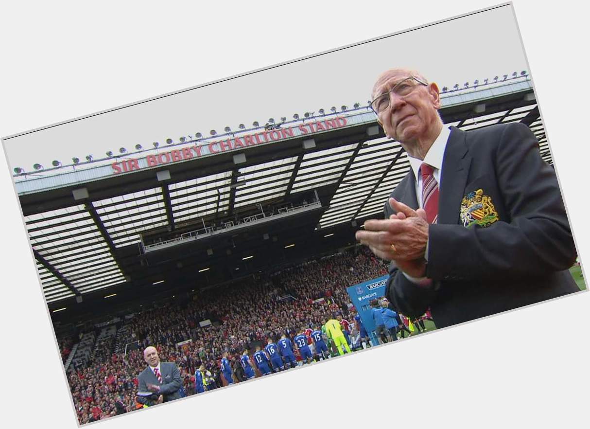 It\s Sir Bobby Charlton\s birthday today! What an absolute icon!   Happy birthday 
