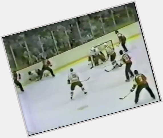 Happy birthday Bobby Clarke. Brad Park has a present for you and your stupid Cooperalls: 