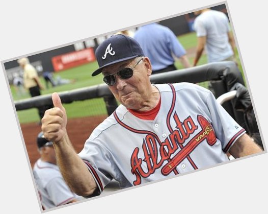 Happy Birthday, Bobby Cox!  Passing out that hard candy for hard-earned wins! 