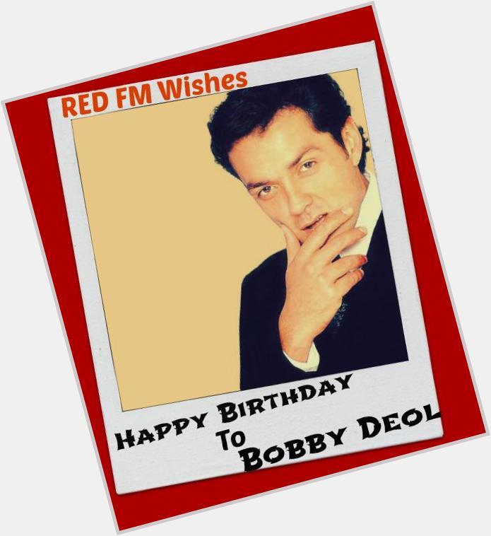 Happy Birthday To Bobby Deol :) 