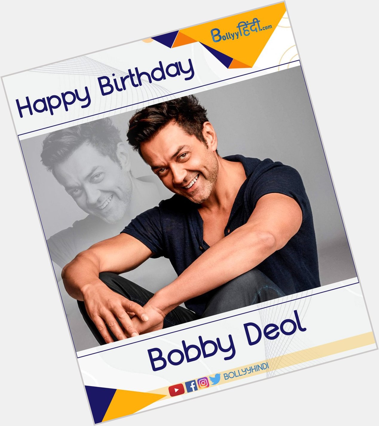 Happy Birthday Bobby Deol   