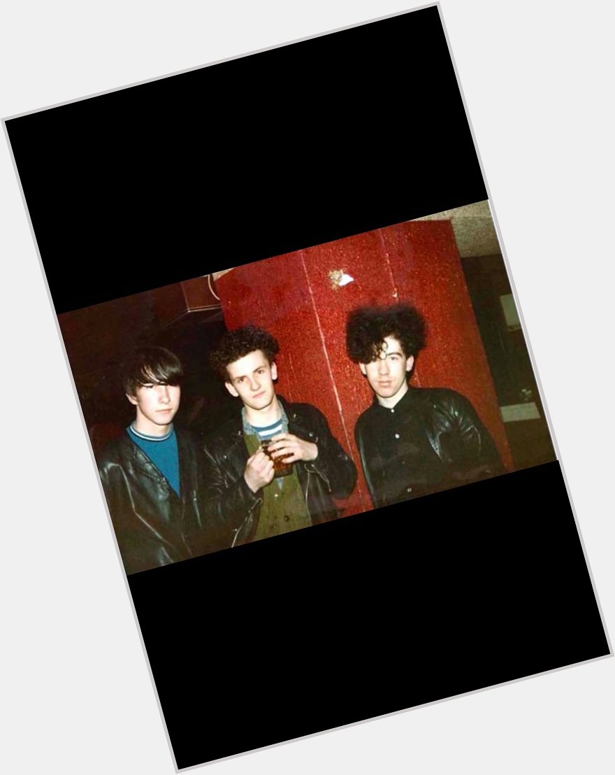 A young bobby Gillespie in his Jesus and Mary chain days. Happy birthday bobby ya grumpy get. 