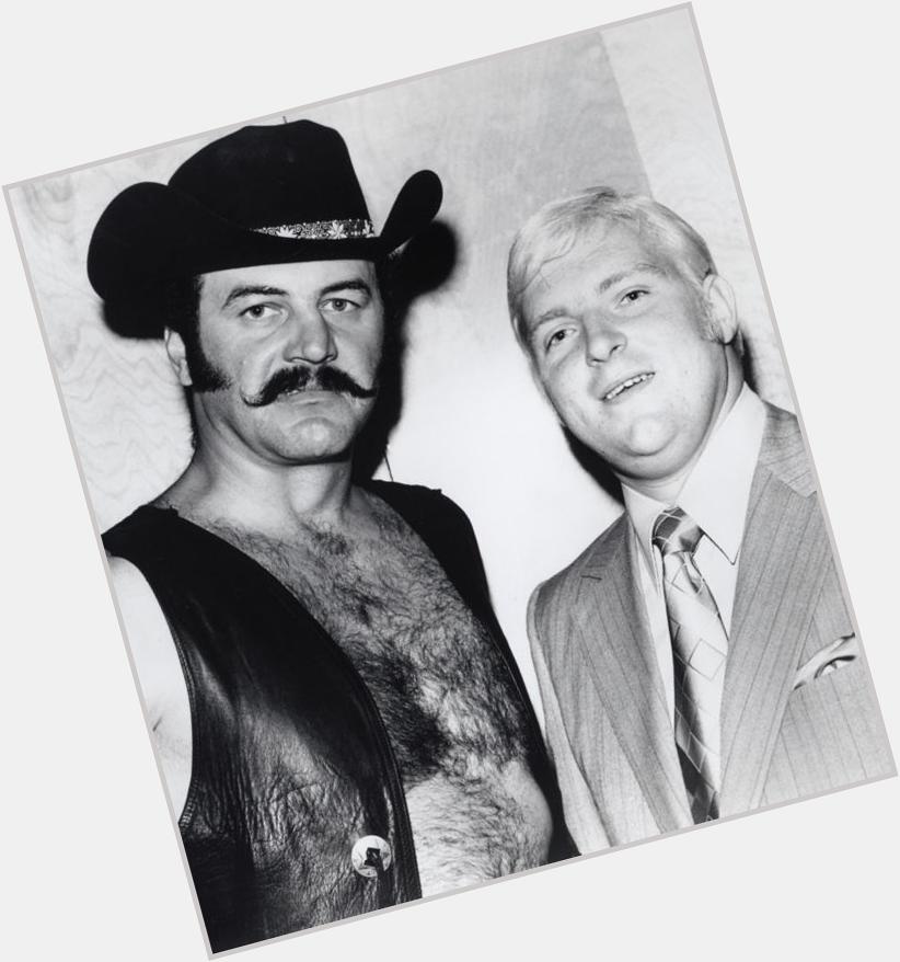 Happy 82nd birthday to pro wrestler Black Jack Lanza (seen here with the late Bobby Heenan). 
