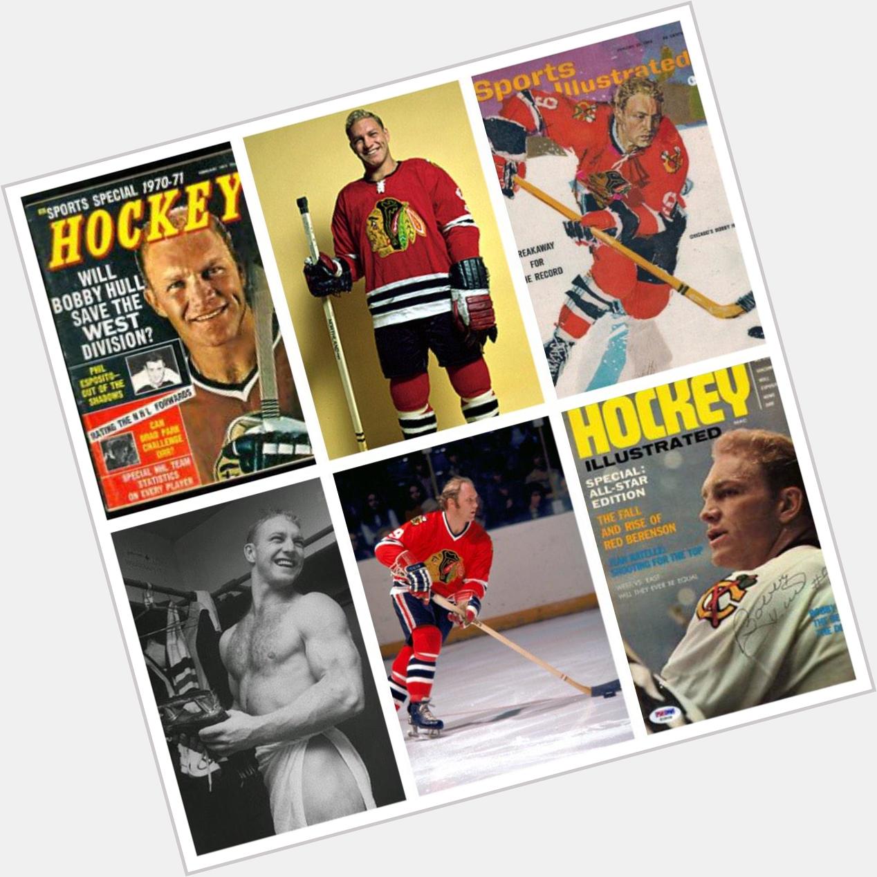 Wishing an early Happy Birthday to the \"Golden Jet\" Bobby Hull, who turns 75 on Saturday January 3rd. 