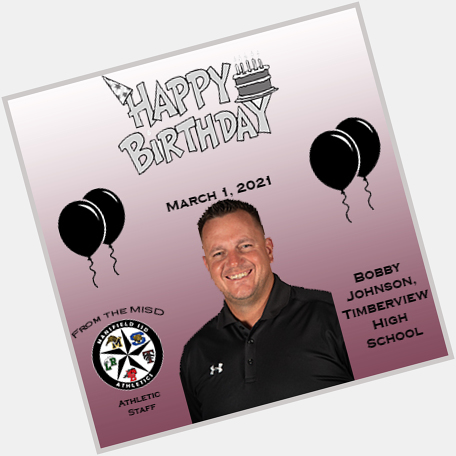 Happy Birthday to Head Coach, Bobby Johnson!  We hope you have an amazing day!!! 
