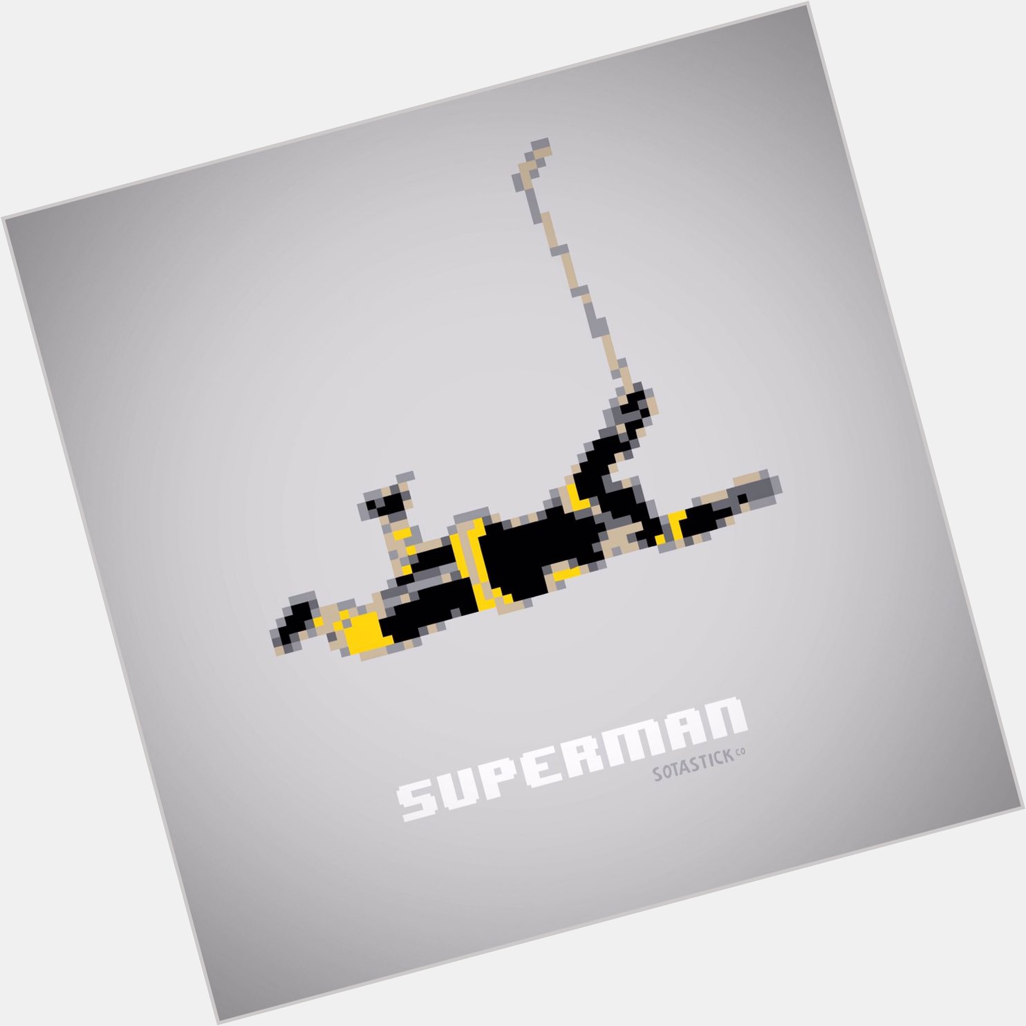 Happy birthday to  legend Bobby Orr with our 8-bit series artwork \"superman\" 