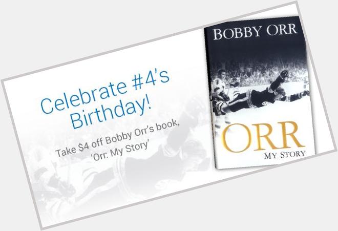 Happy Birthday Bobby Orr! Celebrate with and from our shop:  