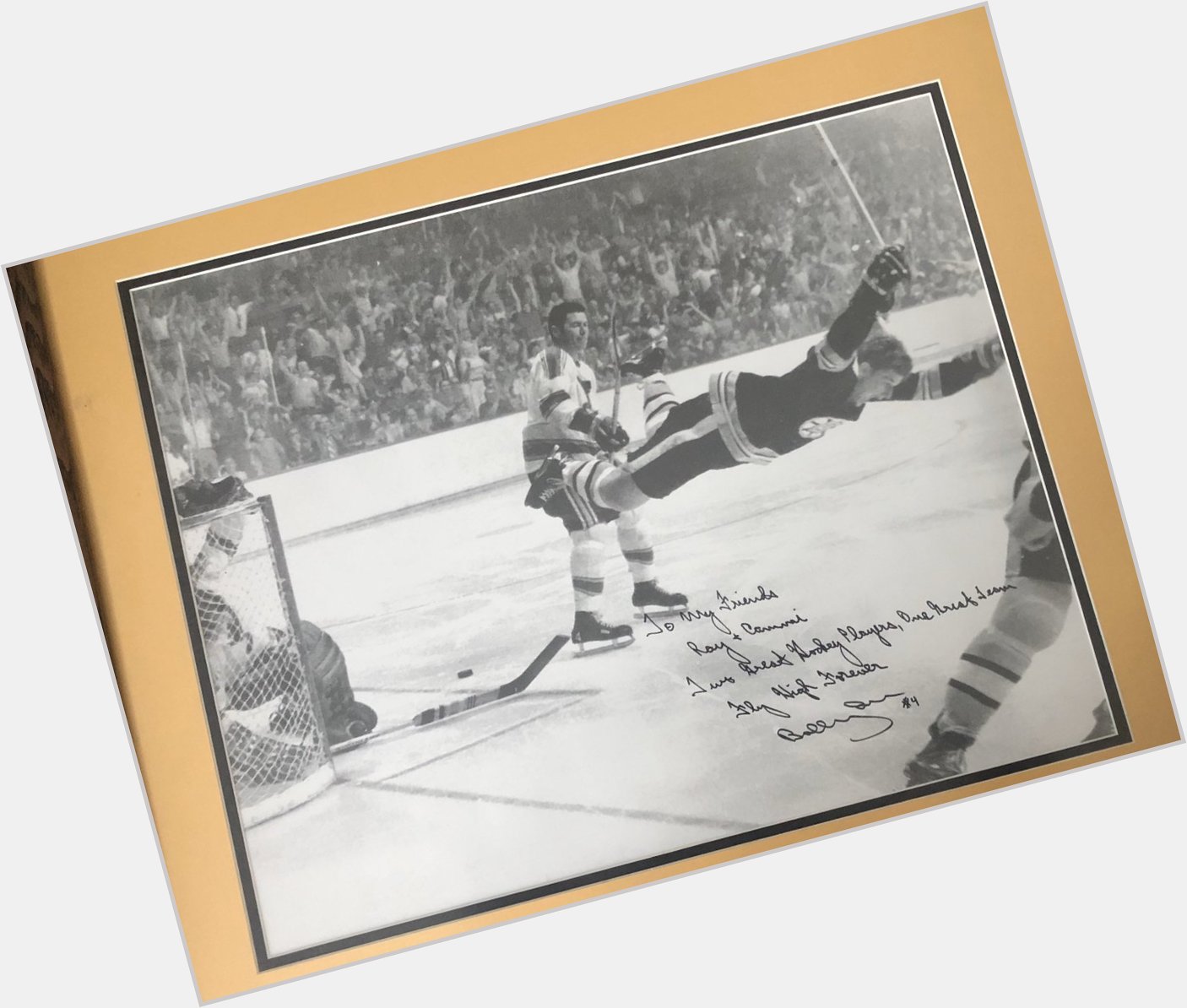 Happy 72nd birthday to the incomparable Bobby Orr. Thanks for the wedding gift 15 years ago 