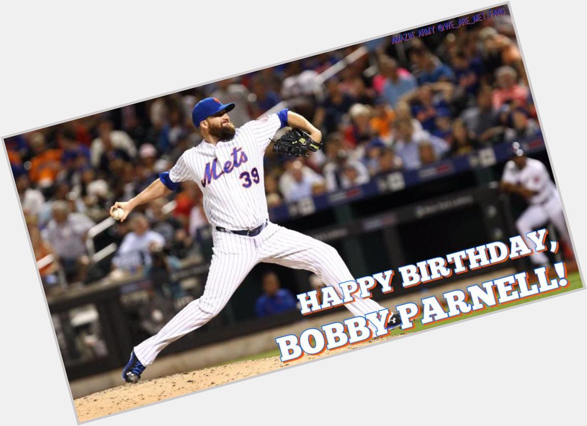 Happy Birthday, Bobby Parnell! 