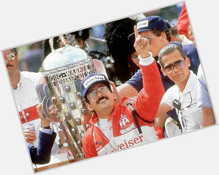 Happy to three-time champion and 1986 winner Bobby Rahal 