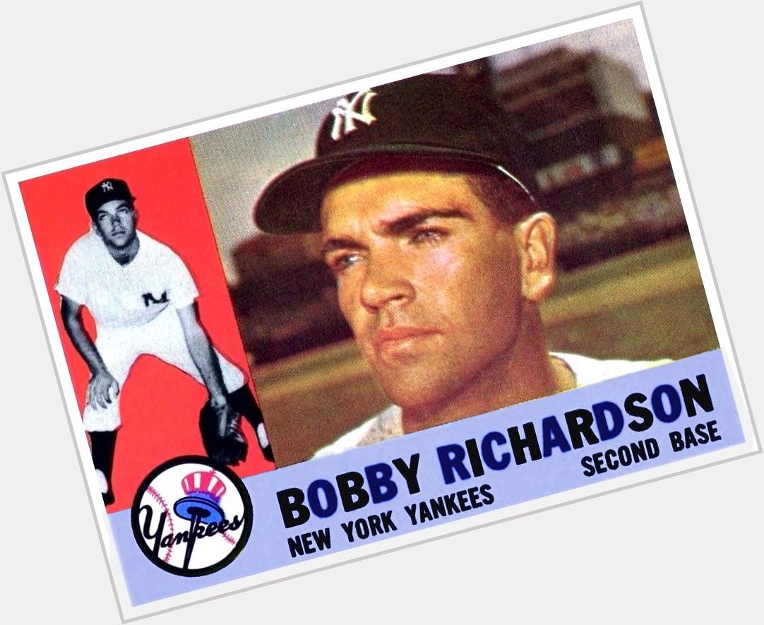 Happy 80th Birthday Bobby Richardson! ~ 7X All-Star, 5X Gold Glove winner at 2B and 4X World Champion w/ 