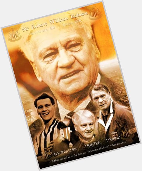 A legend if ever there was one, happy birthday to Sir Bobby Robson. 