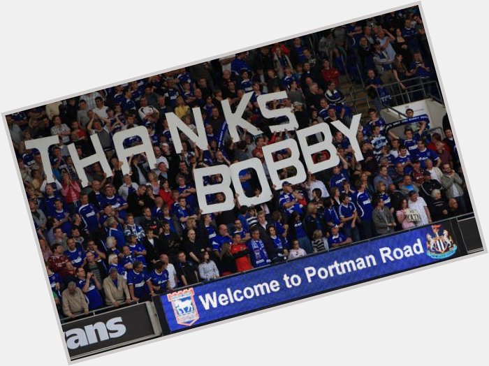 Happy Birthday Sir Bobby Robson. 