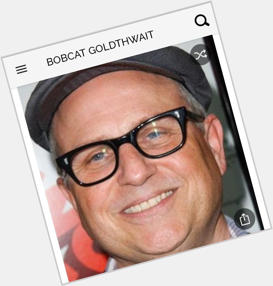 Happy birthday to this great comedian/actor.  Happy birthday to Bobcat Goldthwait 