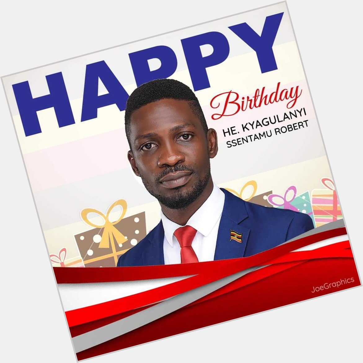 Happy birthday BOBI WINE.
Your future is bright, God bless and take care of you. 