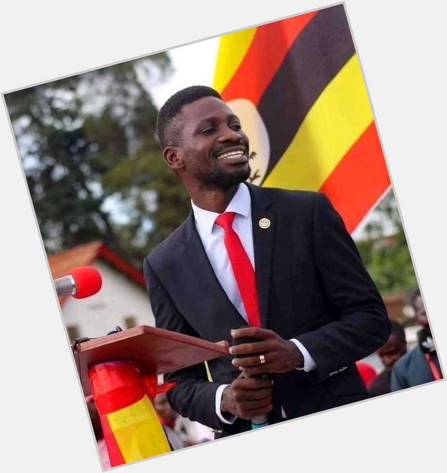 Happy birthday president elect HE Kyagulanyi Bobi wine   May you live long with more blessing 
