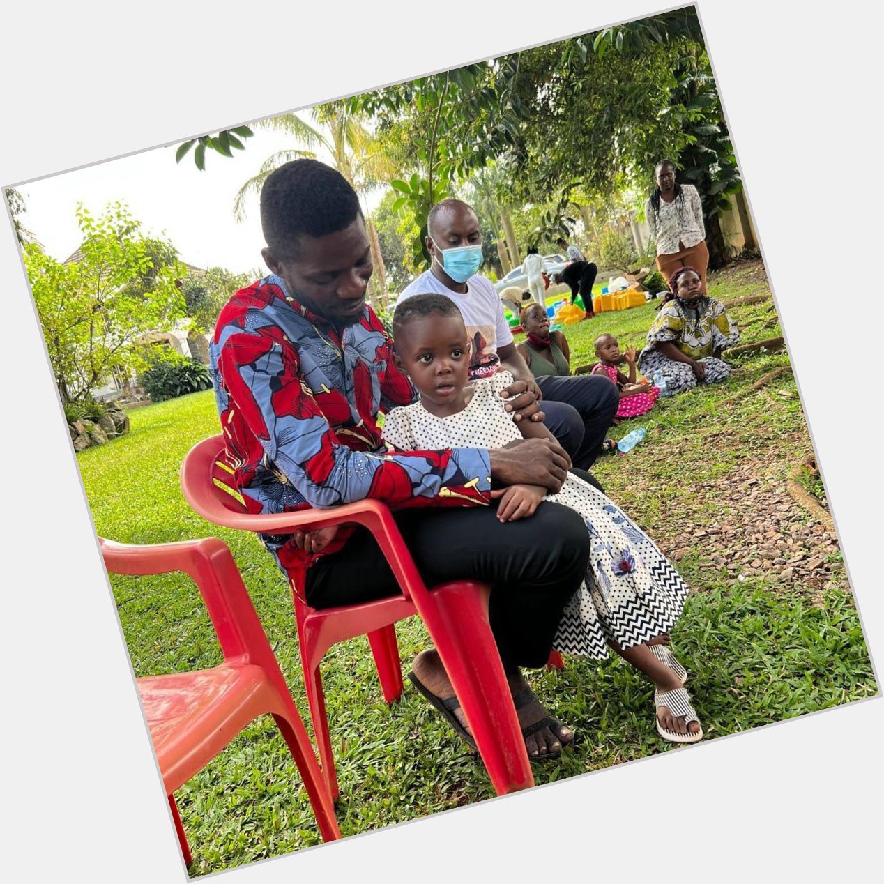  Happy birthday HE Bobi Wine. Thank u for loving the children of Uganda  
