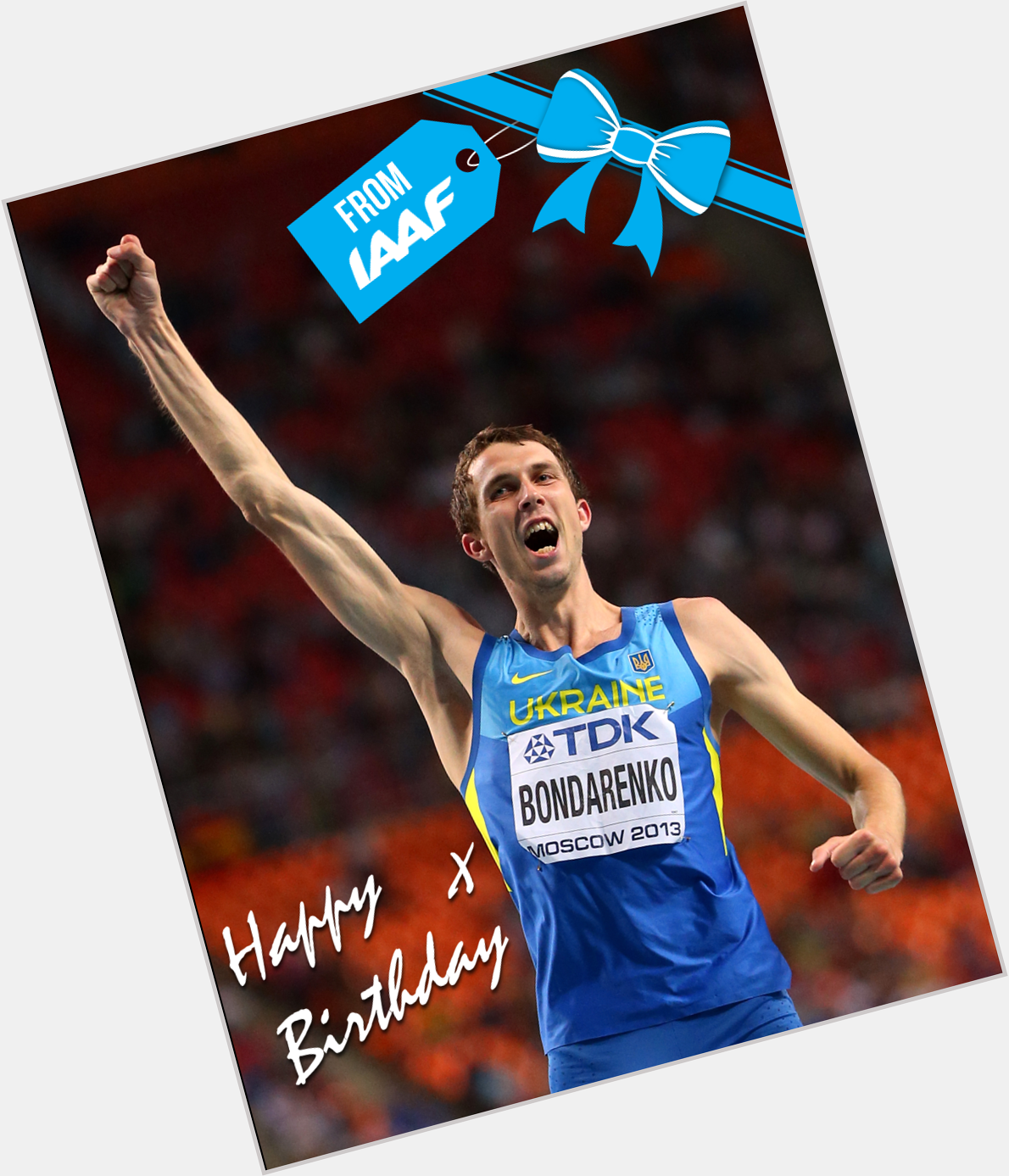  Happy Birthday to World Champion Bohdan Bondarenko 