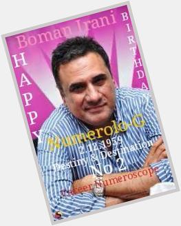 Happy Birthday Boman Irani !!! Numerolo-G 