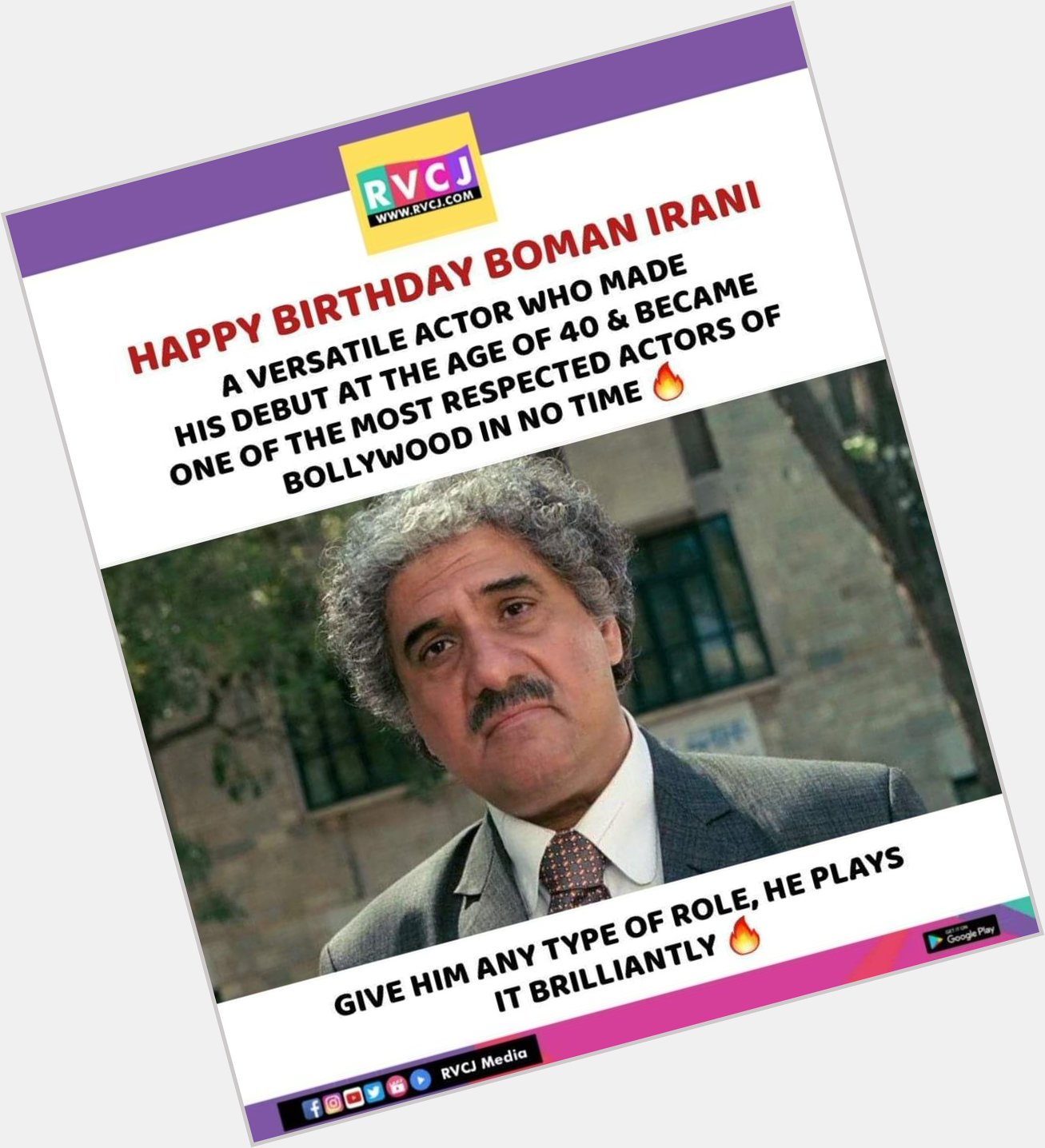 Happy Birthday Boman Irani!    