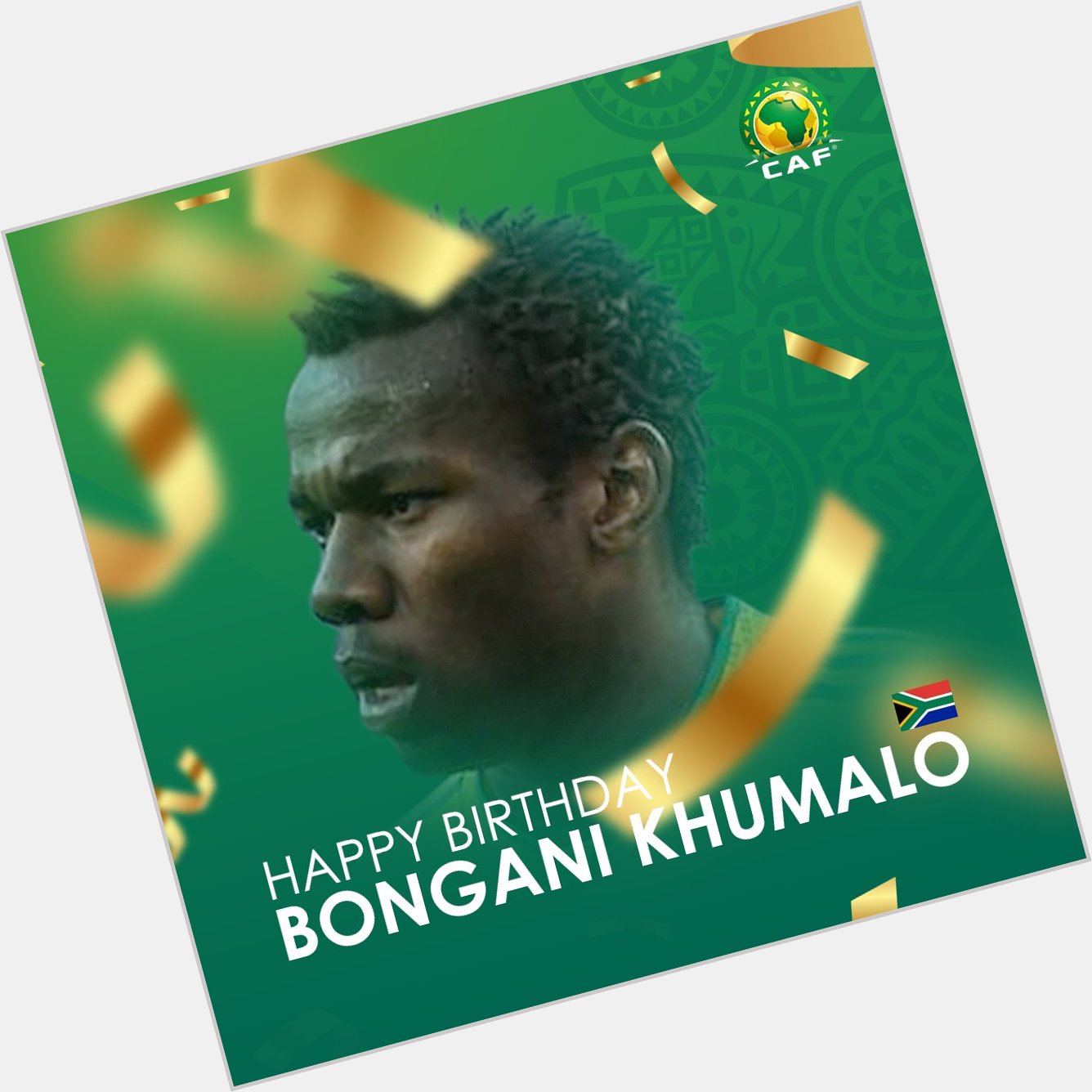   Happy Birthday to & defender Bongani Khumalo! Send him your best wishes! 