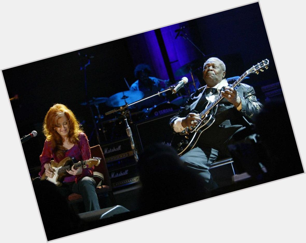 "Real musicians and real fans stay together for a long time." 

Happy birthday to Bonnie Raitt (w/ a side of BB KIng) 