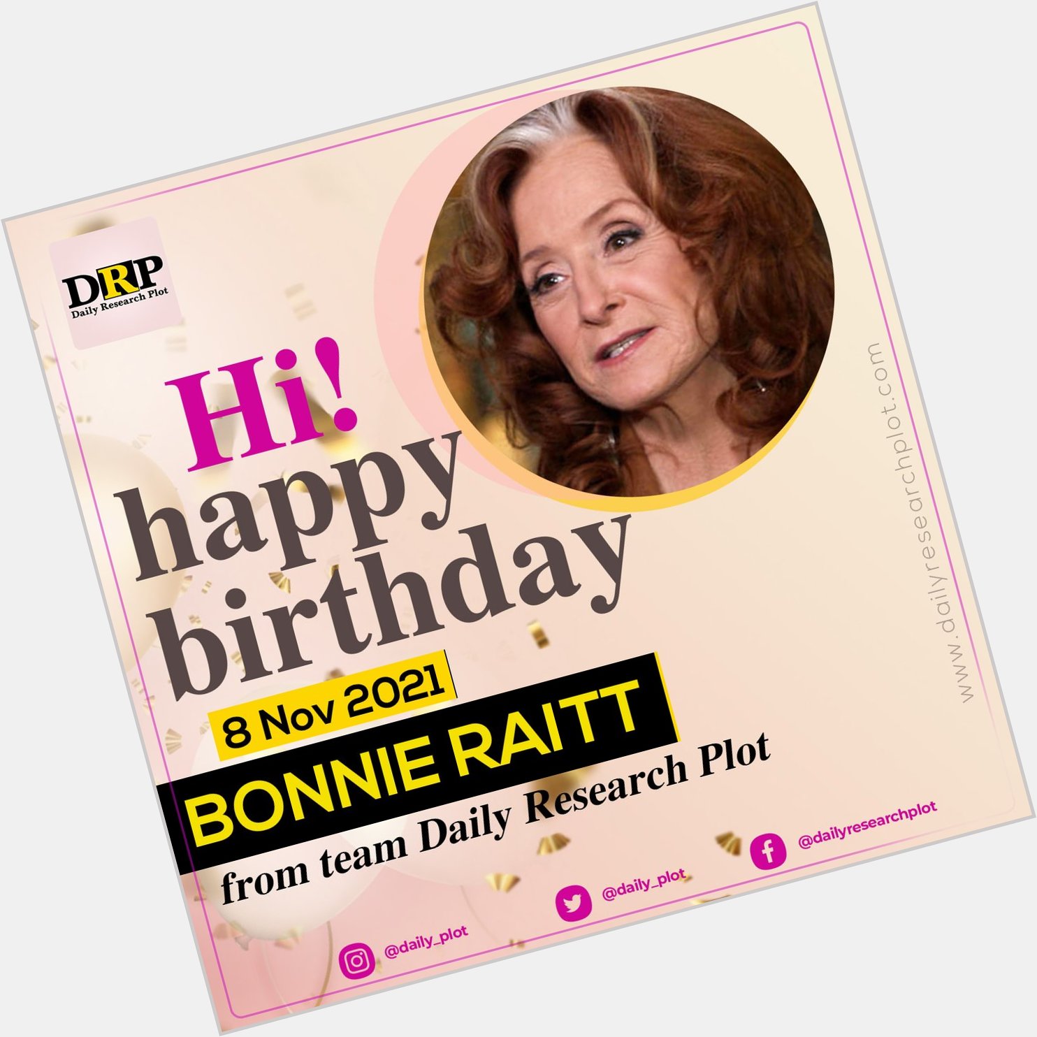 Happy Birthday!
Bonnie Raitt   