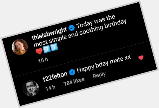   | Tom wished Bonnie Wright a happy birthday on her recent Instagram post  