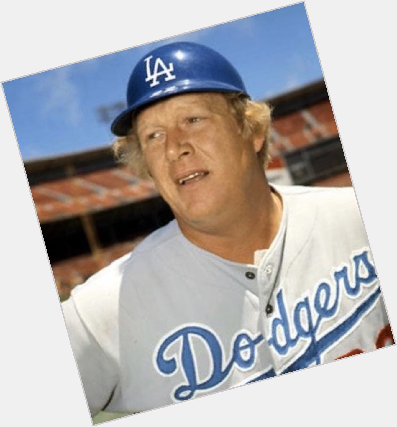 Happy birthday to Boog Powell who probably doesn t remember when he was a Dodger either 