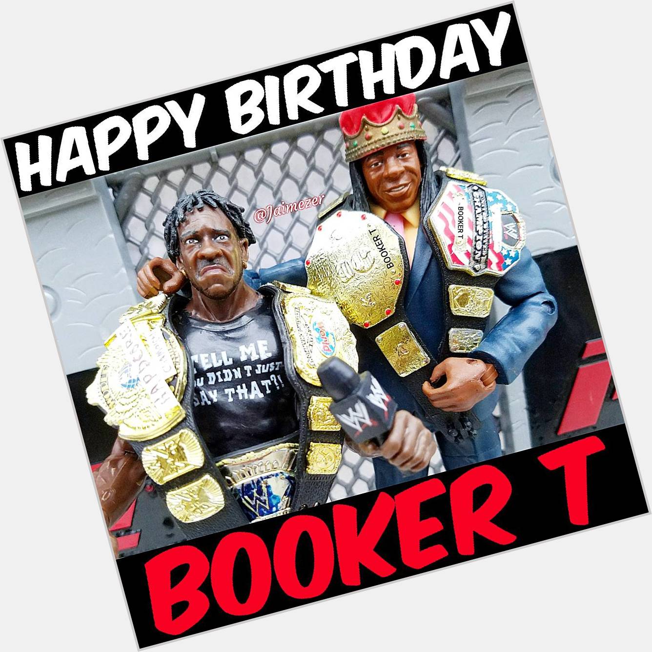 Happy Birthday to Hall of Famer.. BOOKER T! 