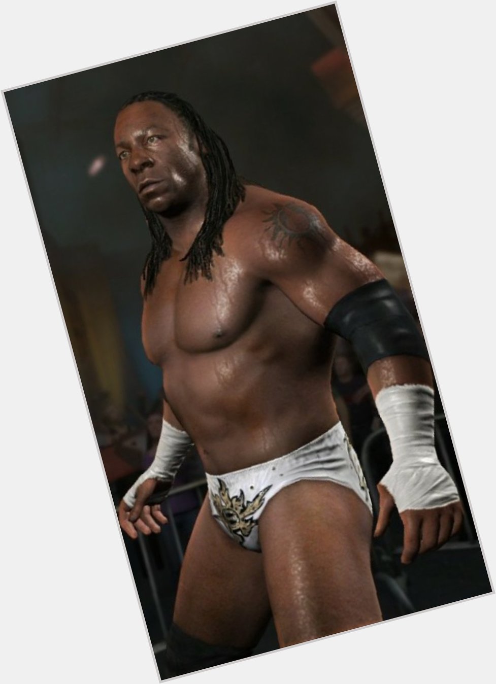    Happy birthday Booker T sir and 2K I want his model to look like that in WWE 2K21 