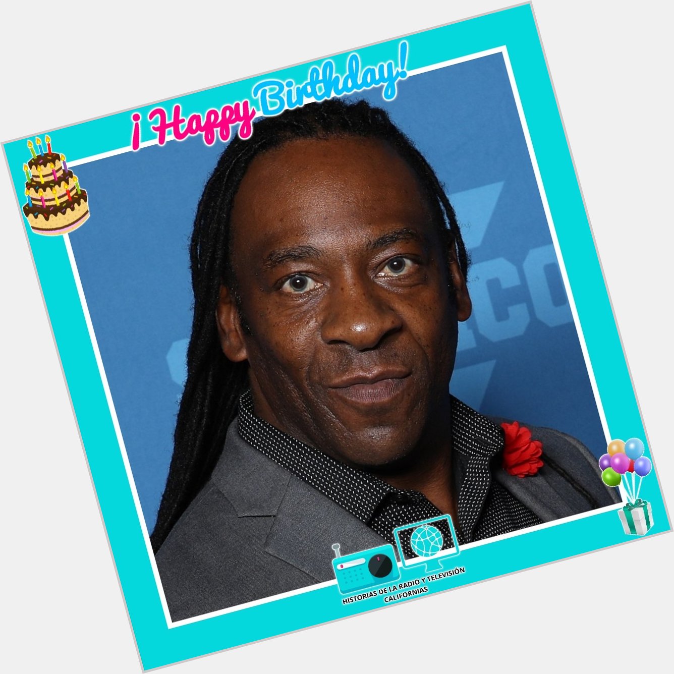 Happy Birthday Booker T   , retired American professional wrestler currently working for WWE 