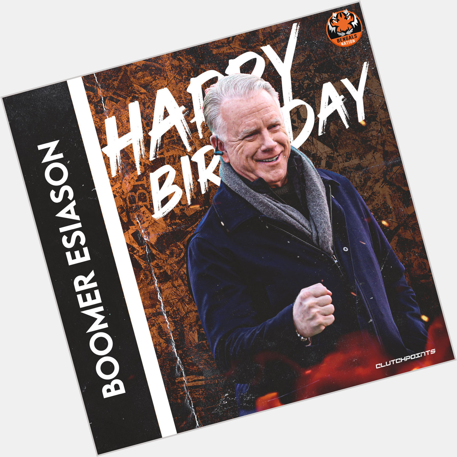 Join Bengals Nation as we greet 4x Pro Bowler, Boomer Esiason, with a happy 61st birthday 