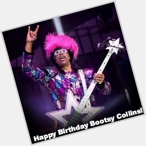 Happy birthday to a true player of the year - and who some jokingly say is Andre 3000s daddy - Bootsy Collins! 