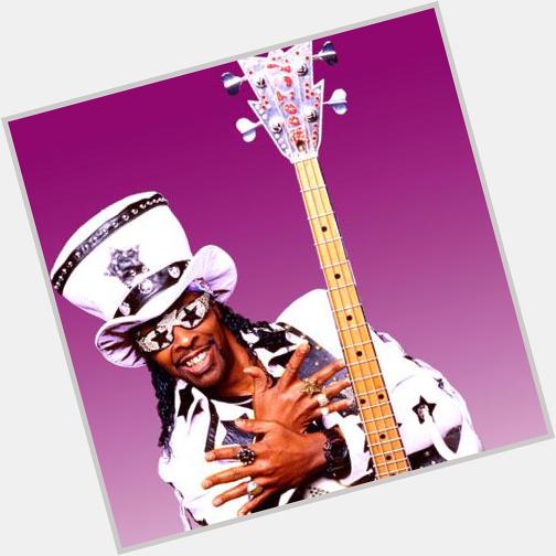 Happy Birthday to funk bassist, singer, and songwriter William Earl "Bootsy" Collins (born October 26, 1951). 