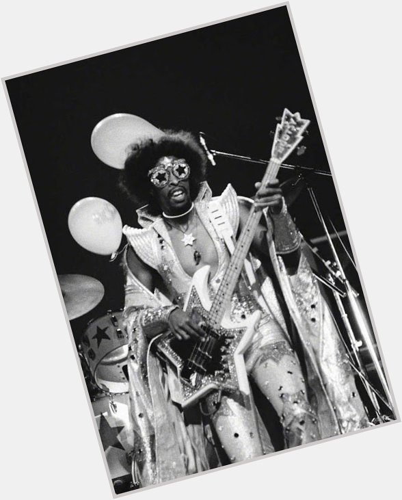 Happy Birthday, Bootzilla! William Earl \"Bootsy\" Collins was born on this day in 1951. May the funk be with you! 
