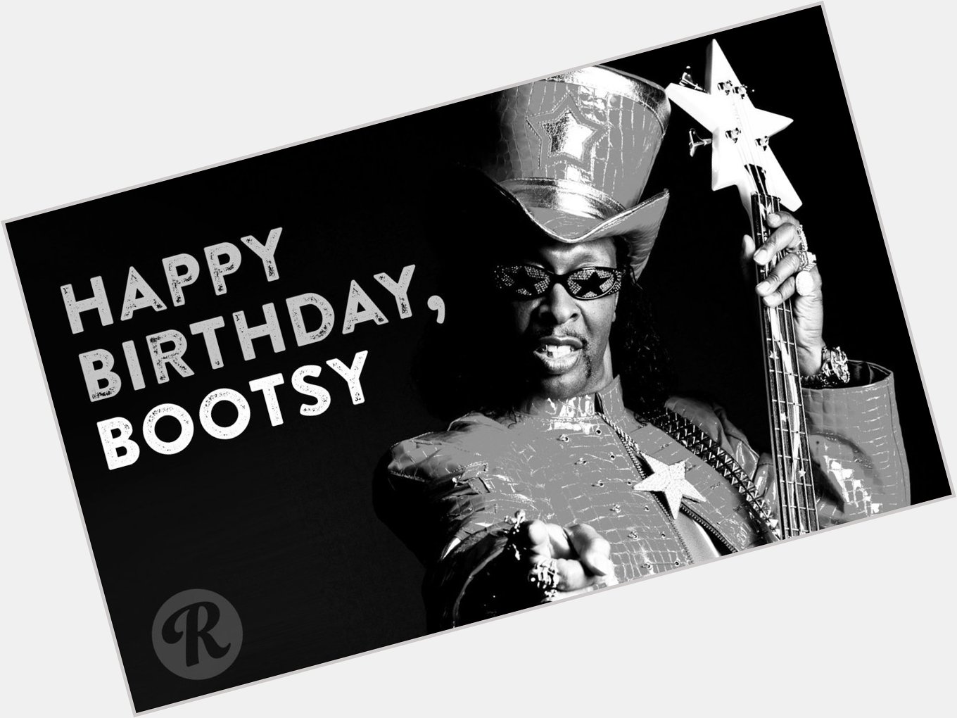 Happy birthday to the funk master Bootsy Collins! 