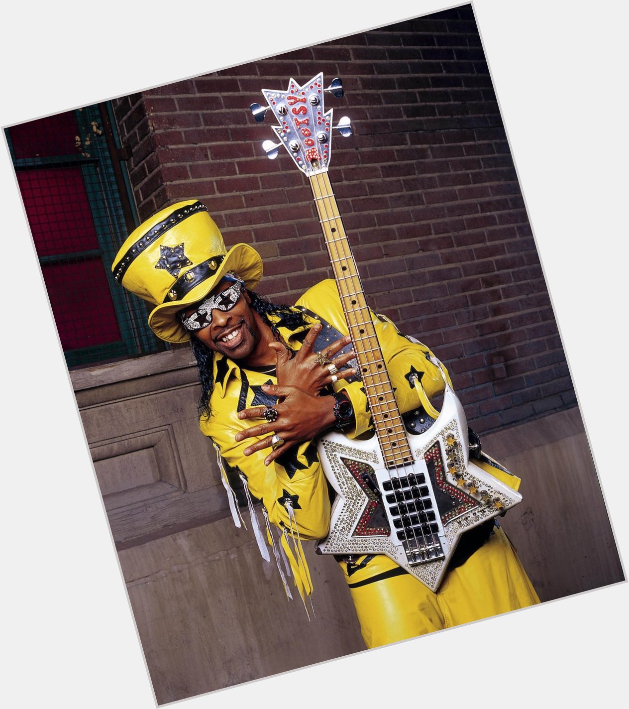 Happy 66th Birthday to the legendary bassist William \"Bootsy\" Collins. 