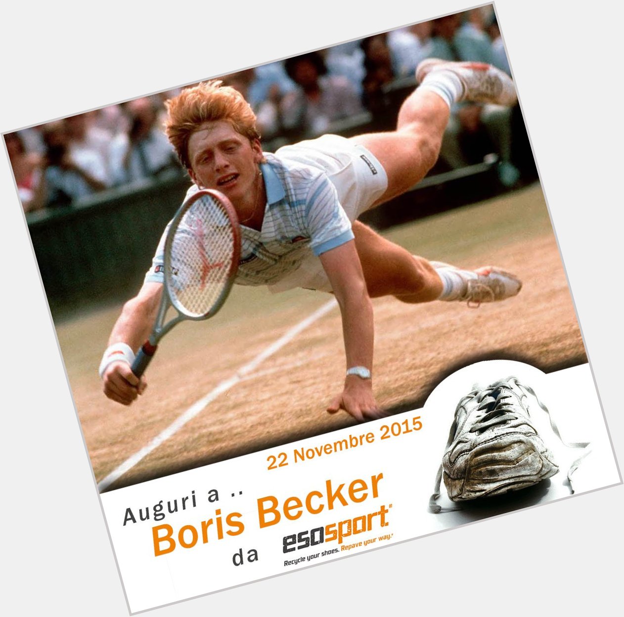 Auguri da a per il suo compleanno! Happy birthday Boris Becker! 