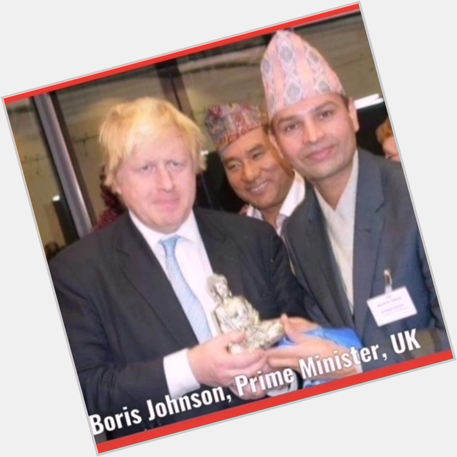 Happy Birthday- Prime Minister Boris Johnson. 