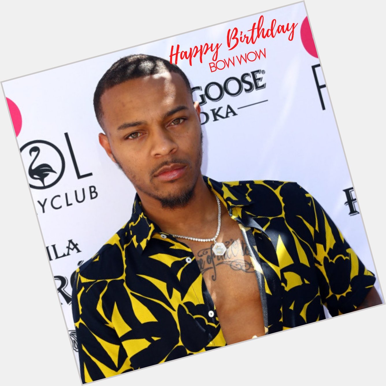 Happy 33rd birthday Bow Wow!! 

Check out his transformation over the years -->  